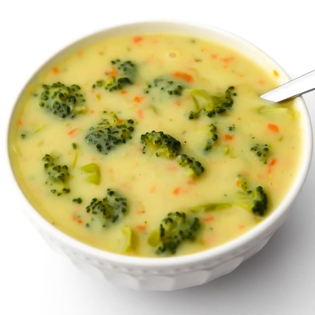 Cream of Broccoli Soup.
