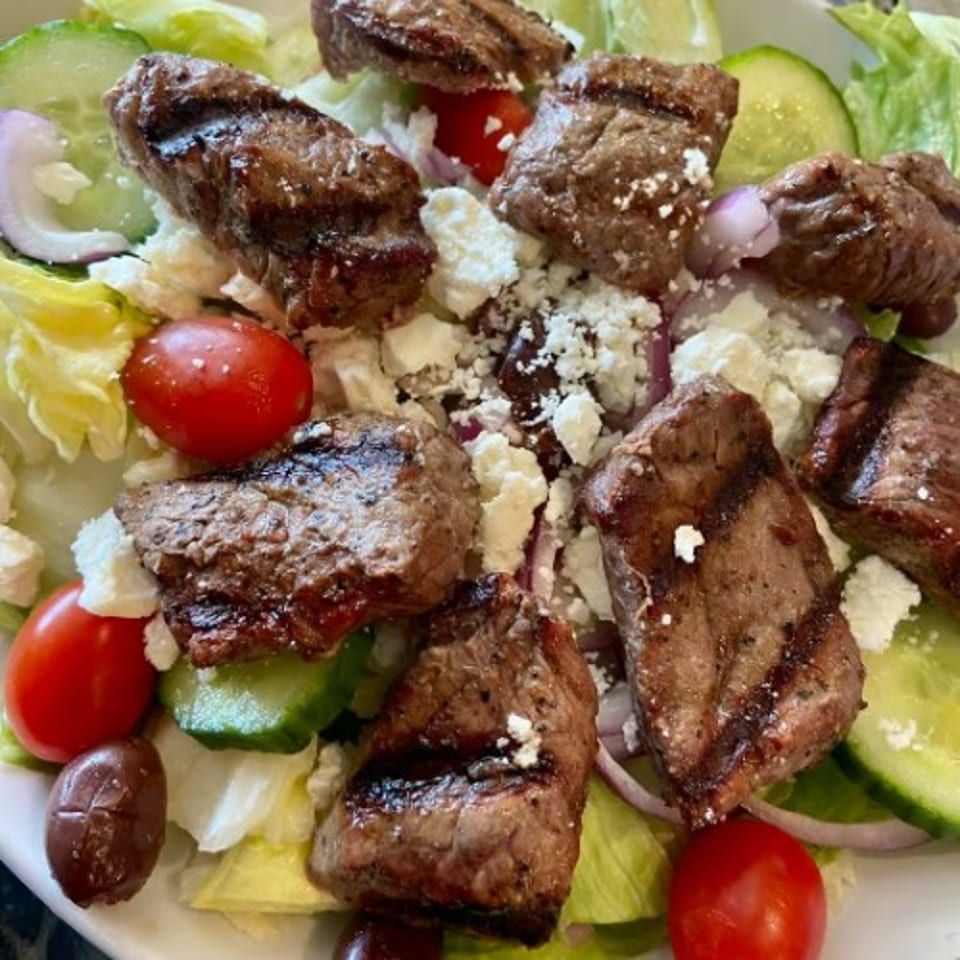 Delicious Steak Salad Awaits