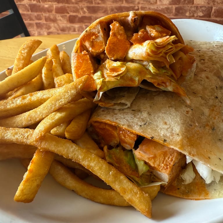 Buffalo Chicken Wrap Delight