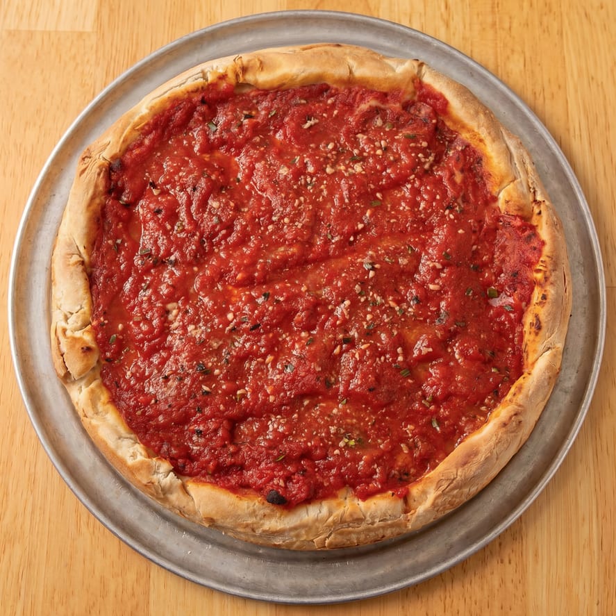 Original Stuffed Pizza.